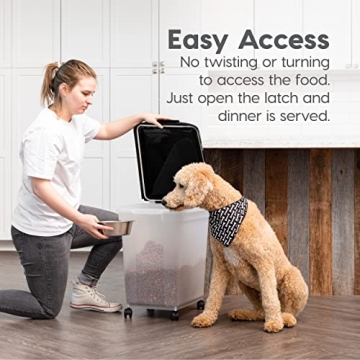 IRIS USA Airtight Dog Food Storage Container 50 lbs