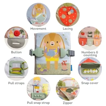 Taf Toys Montessori Activity Book for Toddlers Ages 1-3