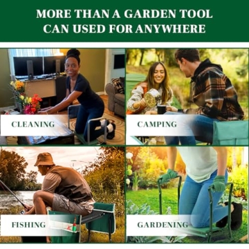 Garden Kneeler and Seat for Pain-Free Gardening