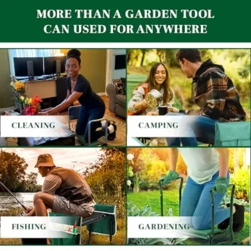 Garden Kneeler and Seat for Pain-Free Gardening