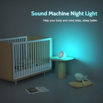 REACHER R2 White Noise Sound Machine for Peaceful Sleep