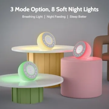 REACHER R2 White Noise Sound Machine for Peaceful Sleep