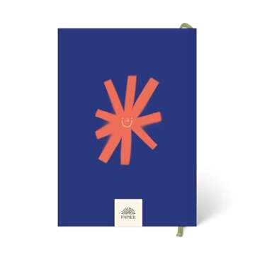 Papier Wellness Journal - Always Hopeful, 8.46"L x 6.02"W, Hardback | For Intentions, Feel-Good Goals & Wishlists| Silk Finish Paper & Undated Pages | Body & Mind, Gratitude Checks-In | Extra Note Pages