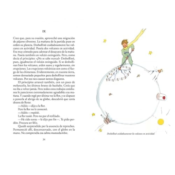 El Principito The Little Prince Illustrated Edition Gift