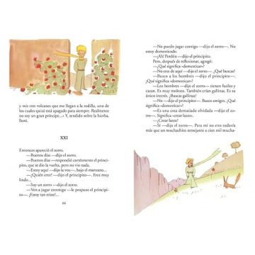 El Principito The Little Prince Illustrated Edition Gift