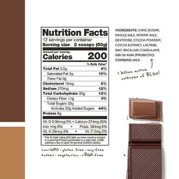 Skratch Labs Chocolate Recovery Drink Mix for Muscles Support
