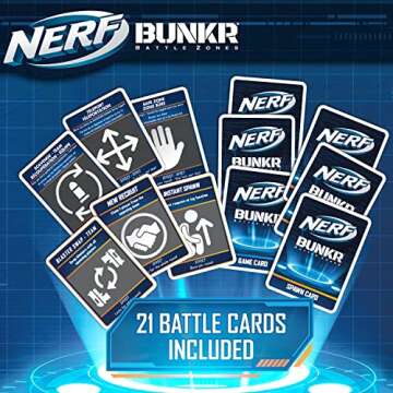 BUNKR Battle Zones Nerf Competition Inflatable Pack of 4