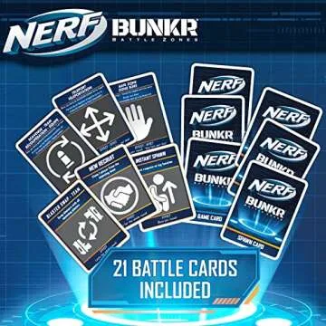 BUNKR Battle Zones Nerf Competition Inflatable Pack of 4