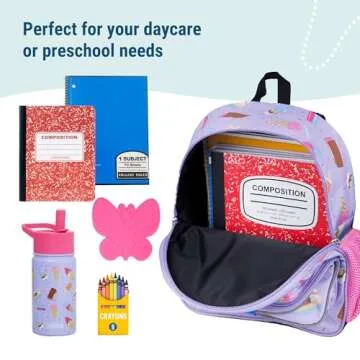 Wildkin Kids Backpack 12 Inch - Ideal for Preschool & Travel