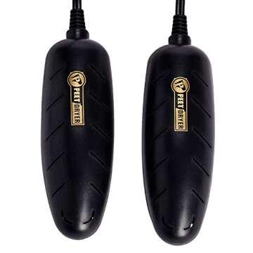 PEET, Power Cell Shoe and Boot Dryer, Portable & Lightweight Shoe Dryer, Silent & Energy Efficient