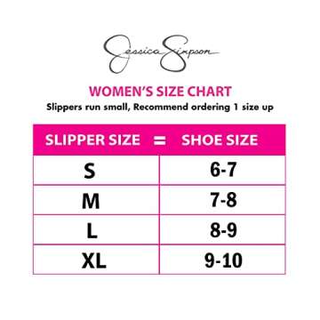 Jessica Simpson Women's Faux Fur Clog - Chic Memory Foam Slippers for Comfort and Style