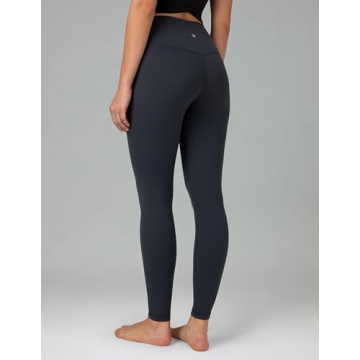 Colorfulkoala Women's Dreamlux High Waisted Workout Leggings 25" Inseam 7/8 Length Yoga Pants (S, Blue Ink)