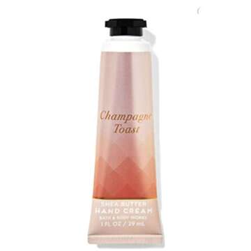 Bath & Body Works Shea Butter Hand Cream - Champagne Toast 1oz - Moisturizing & Fragrant
