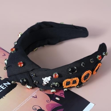 Gmmidea Halloween Boo Headband - Stylish & Fun Accessory