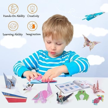 Origami Paper Kit for Kids and Adults - 350 PCS Fun Set