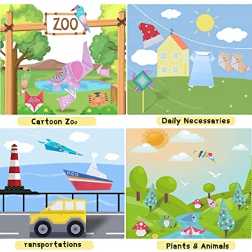 Origami Paper Kit for Kids and Adults - 350 PCS Fun Set