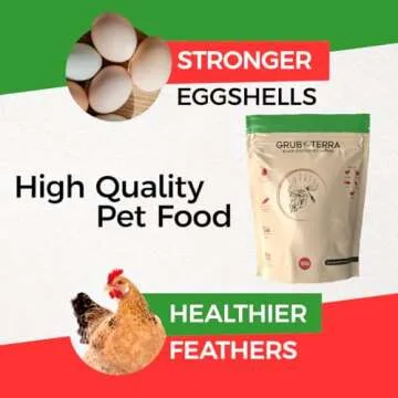 GrubTerra Dried Black Soldier Fly Larvae for Poultry