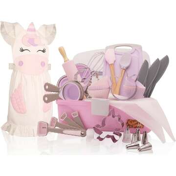 Magical Unicorn Baking Set for Kids - Fun & Creative Baking Experience