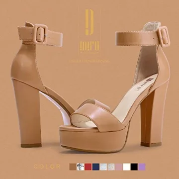 IDIFU Sabrina Platform Heels - Stylish & Comfortable