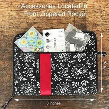 ChiaoGoo Twist Red Lace 5-Inch Knitting Needle Set