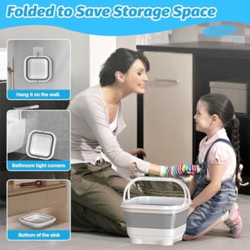 Anivia Foldable Bath Toy Storage Organizer for Kids