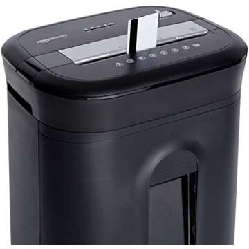 Amazon Basics 15 Sheet Cross Cut Shredder for Efficient Shredding