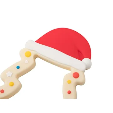 Jimibaby Christmas Teether for Babies - Perfect Stocking Stuffer