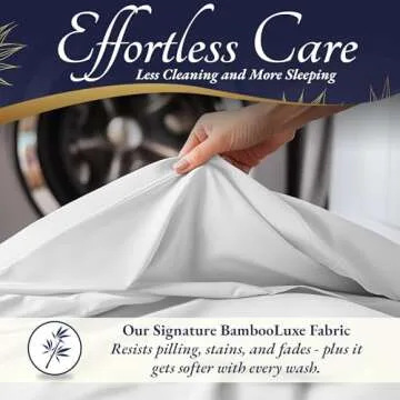 DECOLURE Luxury Bamboo Sheets for Comfortable Sleep