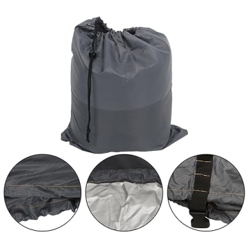 Heavy Duty Gray 21-24FT Pontoon Boat Cover Lasting Protection