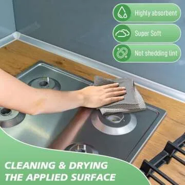 Top Quality SINLAND Microfiber Dish Cloths for Home Cleaning