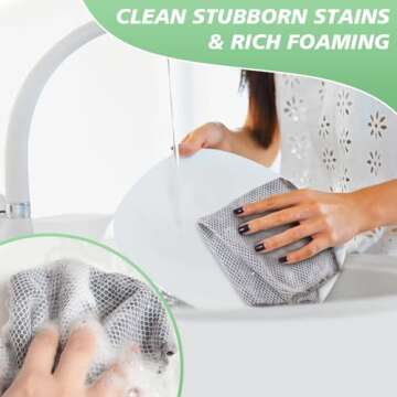 Top Quality SINLAND Microfiber Dish Cloths for Home Cleaning