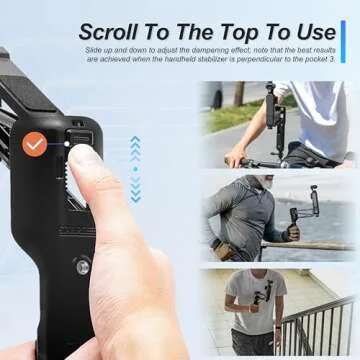 STARTRC OSMO Pocket 3 Handheld Stabilizer for Smooth Videos