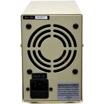 Tekpower TP1803D Lab Grade Variable Linear DC Power Supply, 0-18V @ 0-3A PC, with Alligator Cable and Power Cord,for Labs