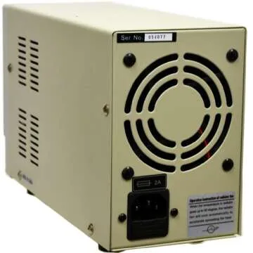 Tekpower TP1803D Lab Grade Variable Linear DC Power Supply, 0-18V @ 0-3A PC, with Alligator Cable and Power Cord,for Labs