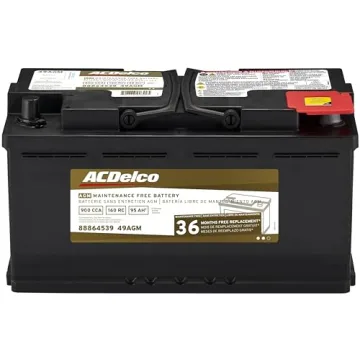 ACDelco Gold 49AGM Battery - High Density, Reliable Performance