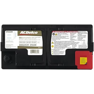 ACDelco Gold 49AGM Reliable Battery with 36-Month Warranty