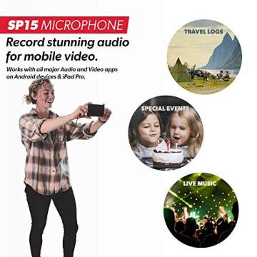 SONICPRESENCE SP15C Binaural Microphone for Immersive Audio
