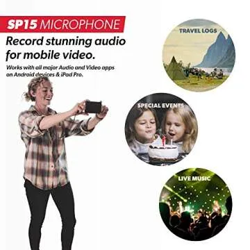 SONICPRESENCE SP15C Binaural Microphone for Immersive Audio