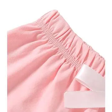 LYANER Women's Cotton Pajamas Set Button Short Sleeve Shirt with Shorts Set PJs Loungewear Pink Medium