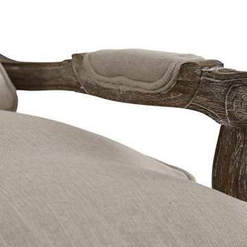 Luxury Oak Accent Chair - Elegant Living Room Addition