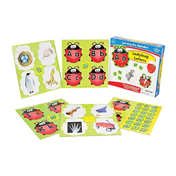 Engaging Ladybug Letters Alphabet Puzzle for Kids