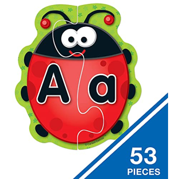 Engaging Ladybug Letters Alphabet Puzzle for Kids