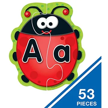 Engaging Ladybug Letters Alphabet Puzzle for Kids