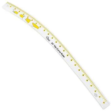 Dritz Design Ruler Trio with Styling Design, Curve & Hip Curve Rulers for Sewing