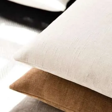 Foindtower Cozy Soft Textured Pillow Covers - Set of 2