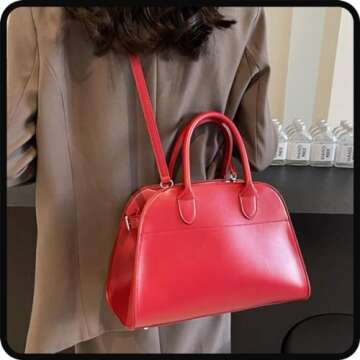 NNLLY Suede Tote Bag - Stylish Gift for Women