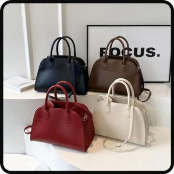 NNLLY Suede Tote Bag - Stylish Gift for Women