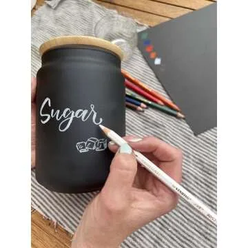 Stabilo 8052 All Coloured Pencil Crayons for Almost All Surfaces, 3.3 mm, White, Pack of 12