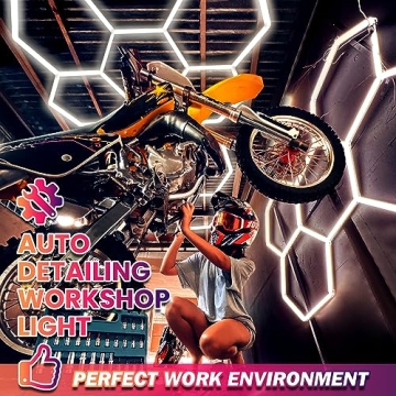 GOSLARLIT LED Garage Light - Colorful Ambient Lighting