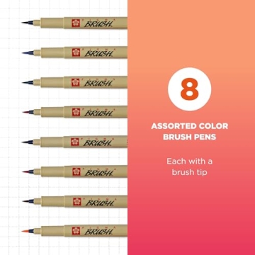 Sakura Pigma Brush Pen Set - Versatile Art Supplies for All